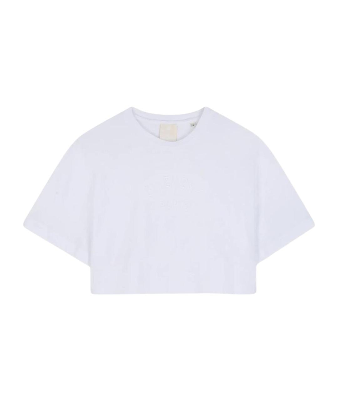 GIVENCHY Белый хлопковый детская футболка / топ, фото 1