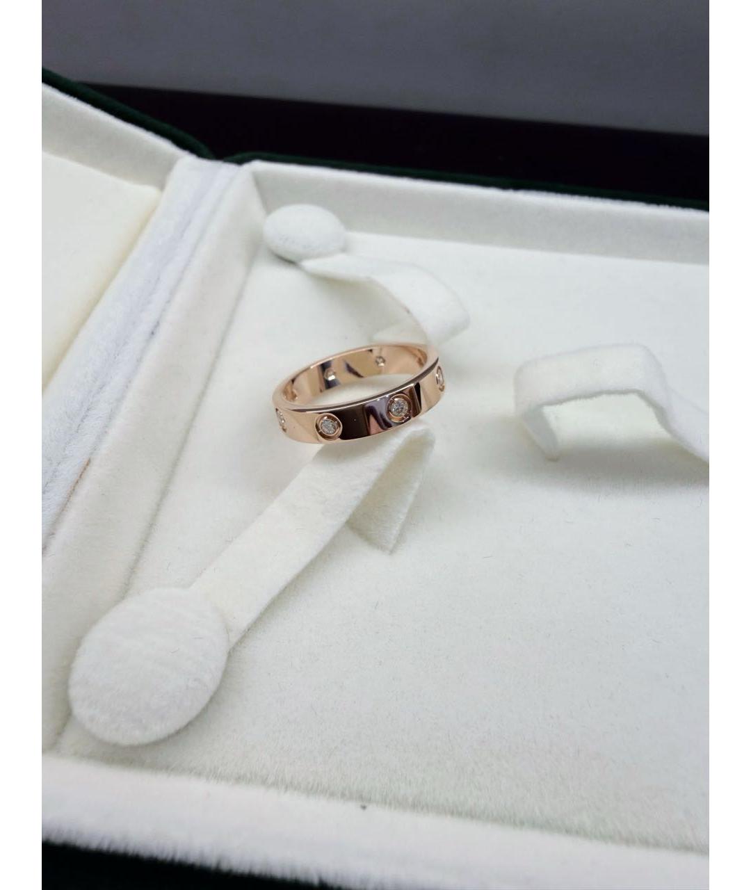 CARTIER Золотое кольцо из розового золота, фото 3