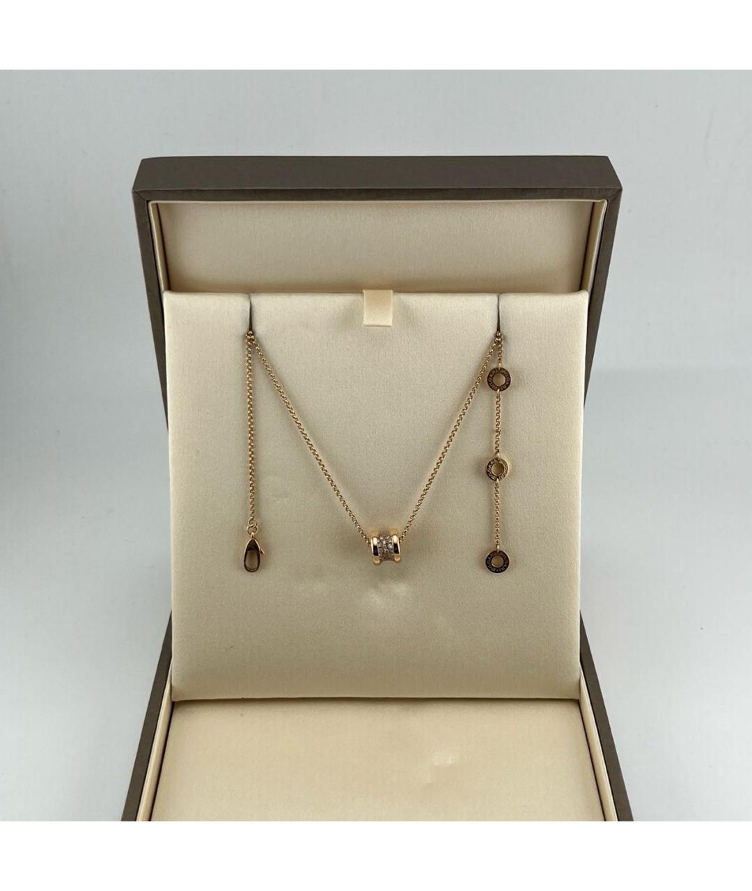 BVLGARI Золотое колье из розового золота, фото 2