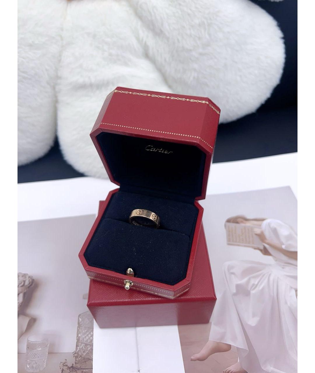 CARTIER Золотое кольцо из розового золота, фото 3