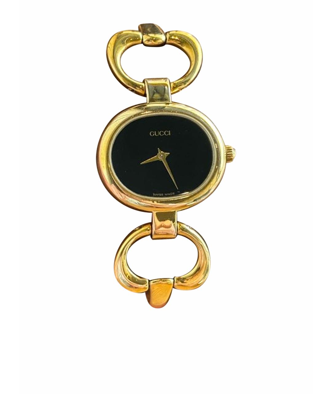 GUCCI Золотые часы из золота и стали, фото 1