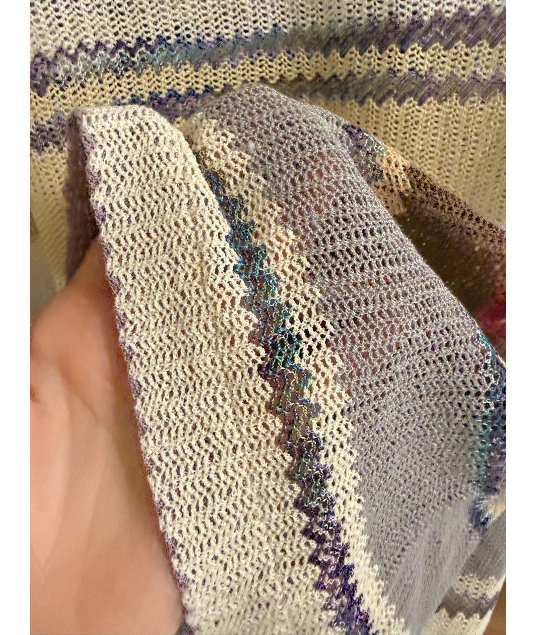 MISSONI Мульти хлопко-эластановый джемпер / свитер, фото 8