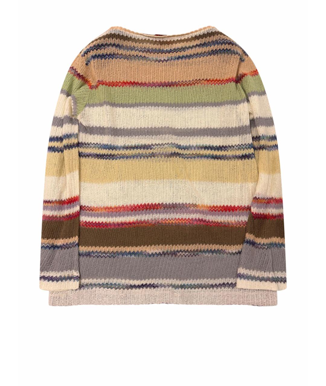 MISSONI Мульти хлопко-эластановый джемпер / свитер, фото 1