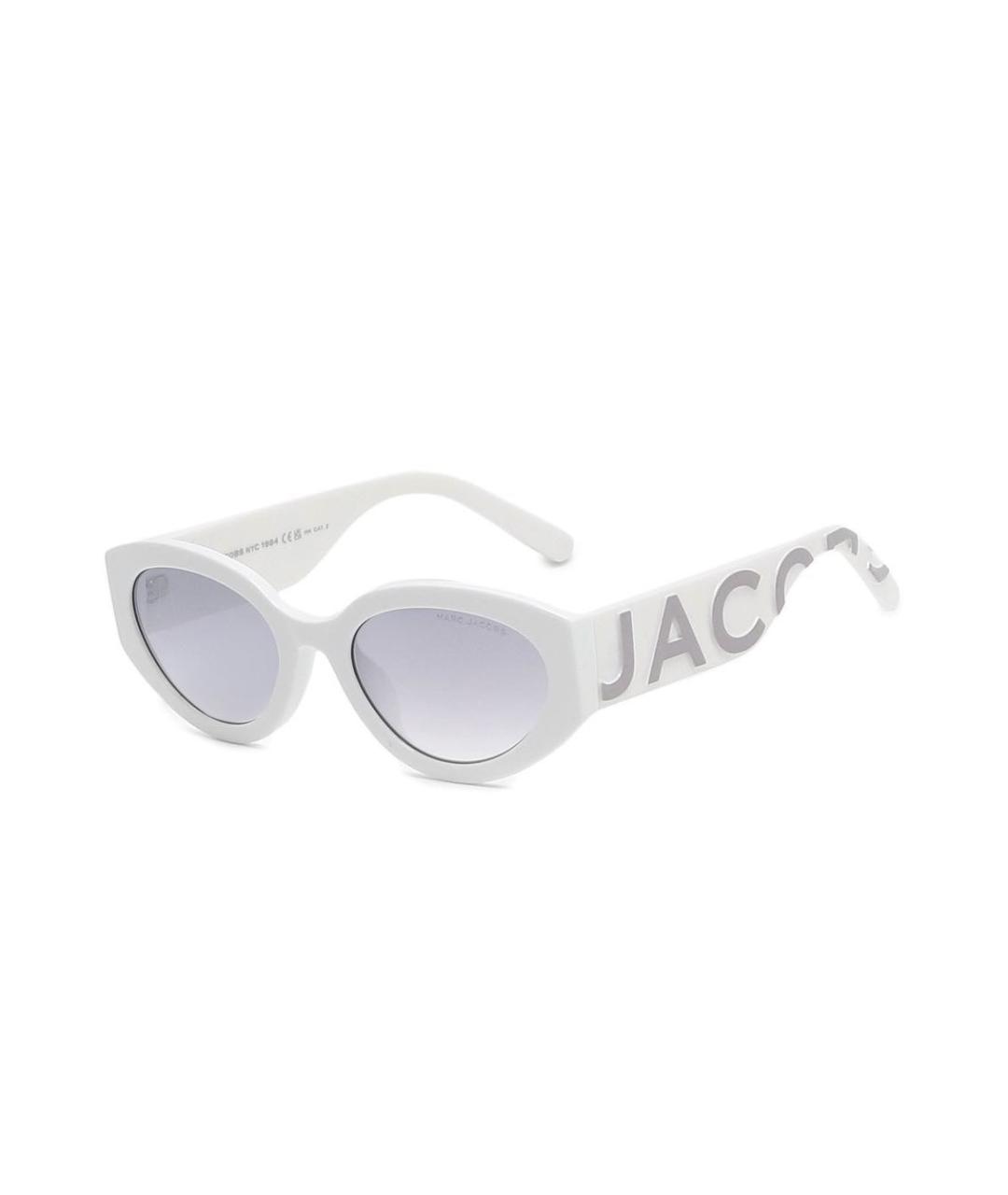 MARC JACOBS Белые пластиковые солнцезащитные очки, фото 7