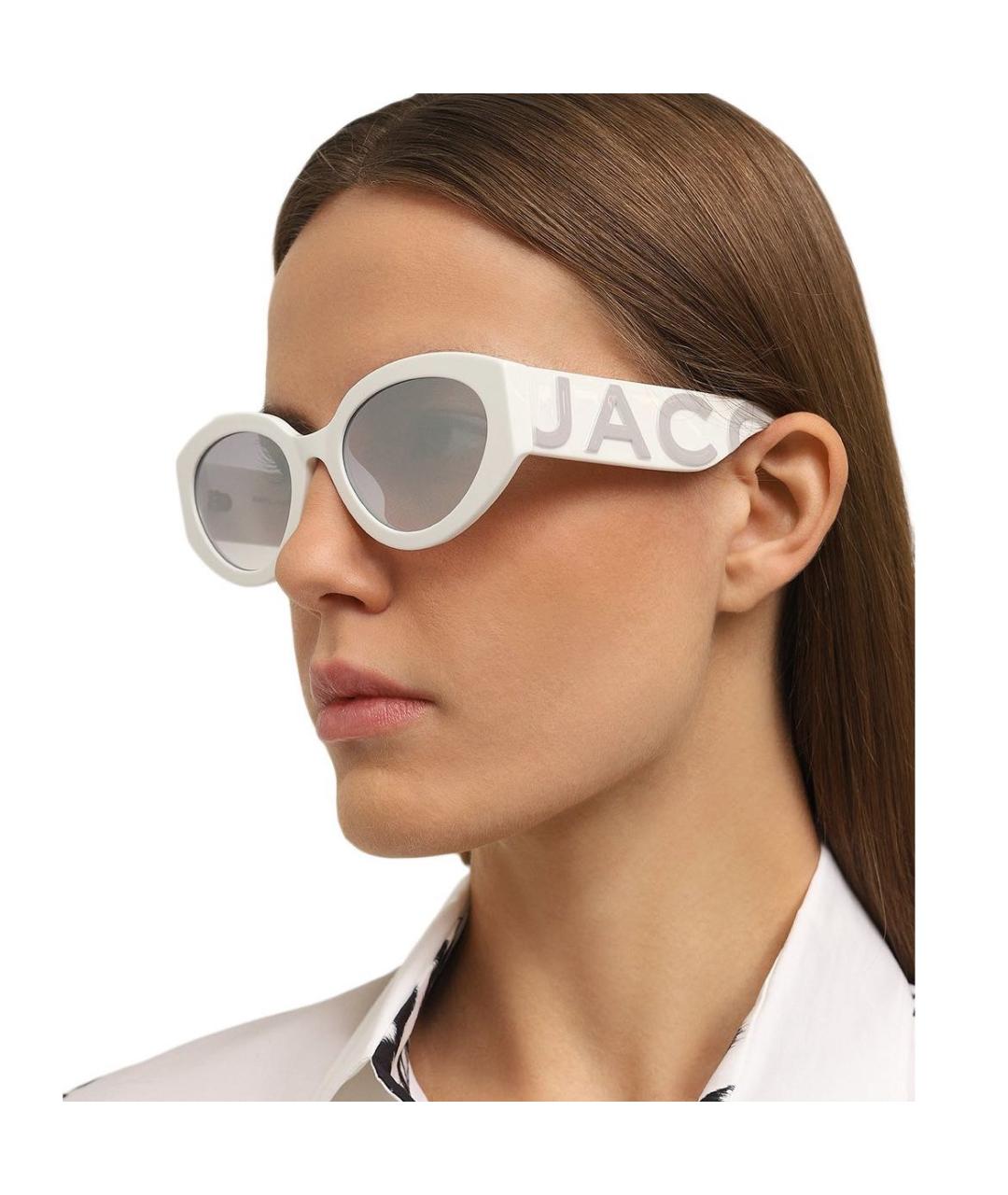 MARC JACOBS Белые пластиковые солнцезащитные очки, фото 2