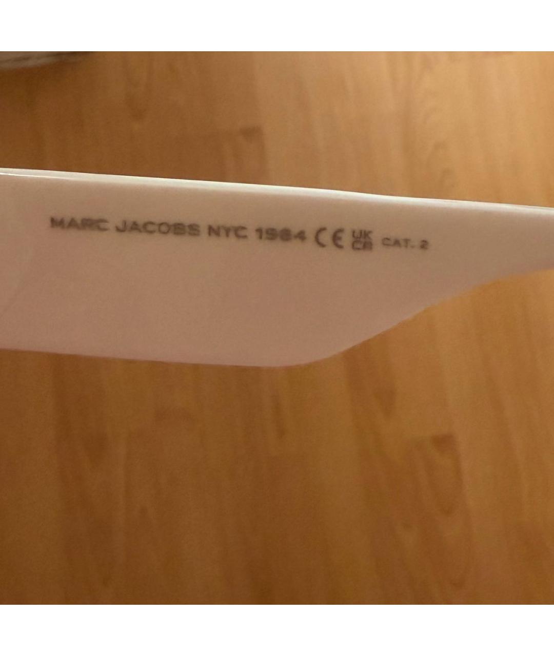 MARC JACOBS Белые пластиковые солнцезащитные очки, фото 6