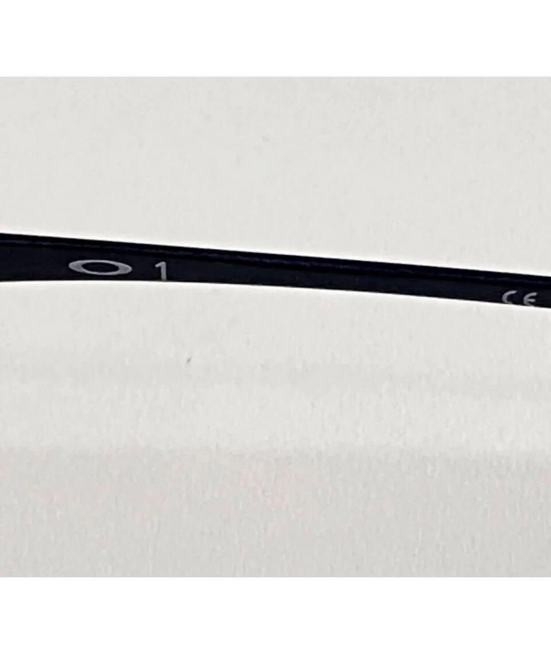 OAKLEY Темно-синие металлические солнцезащитные очки, фото 5