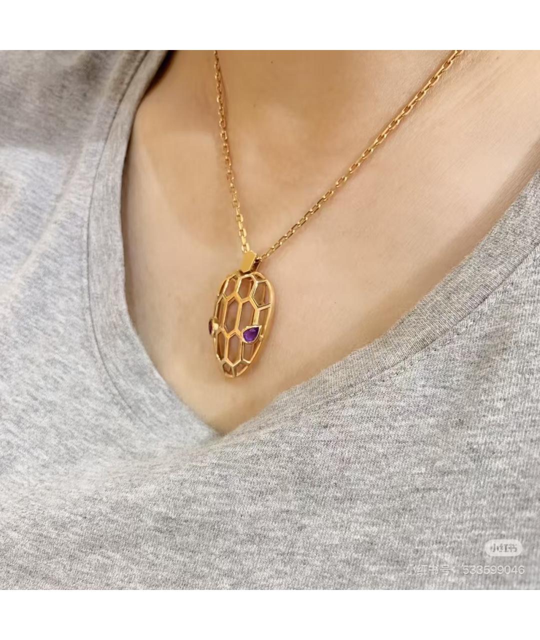 BVLGARI Золотое колье, фото 6