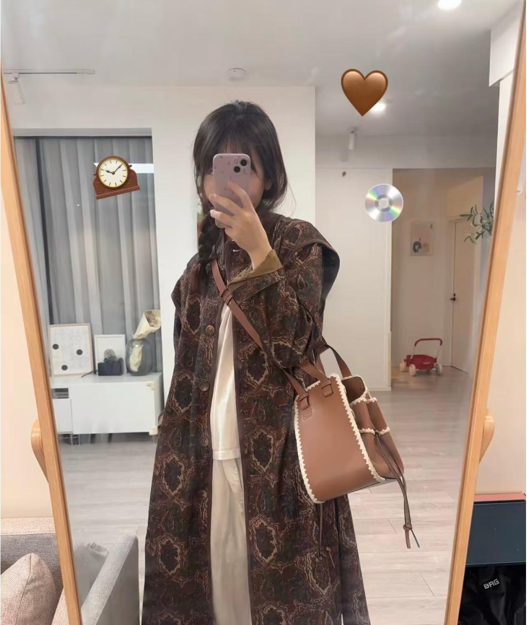LOEWE Кожаная сумка тоут, фото 6