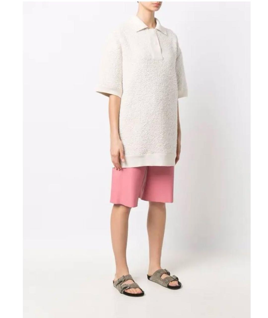 ISABEL MARANT Бежевое шерстяное повседневное платье, фото 8
