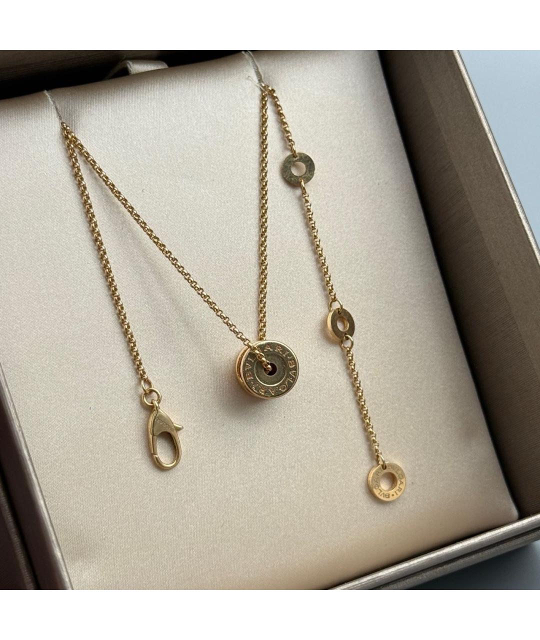 BVLGARI Золотое колье из розового золота, фото 4