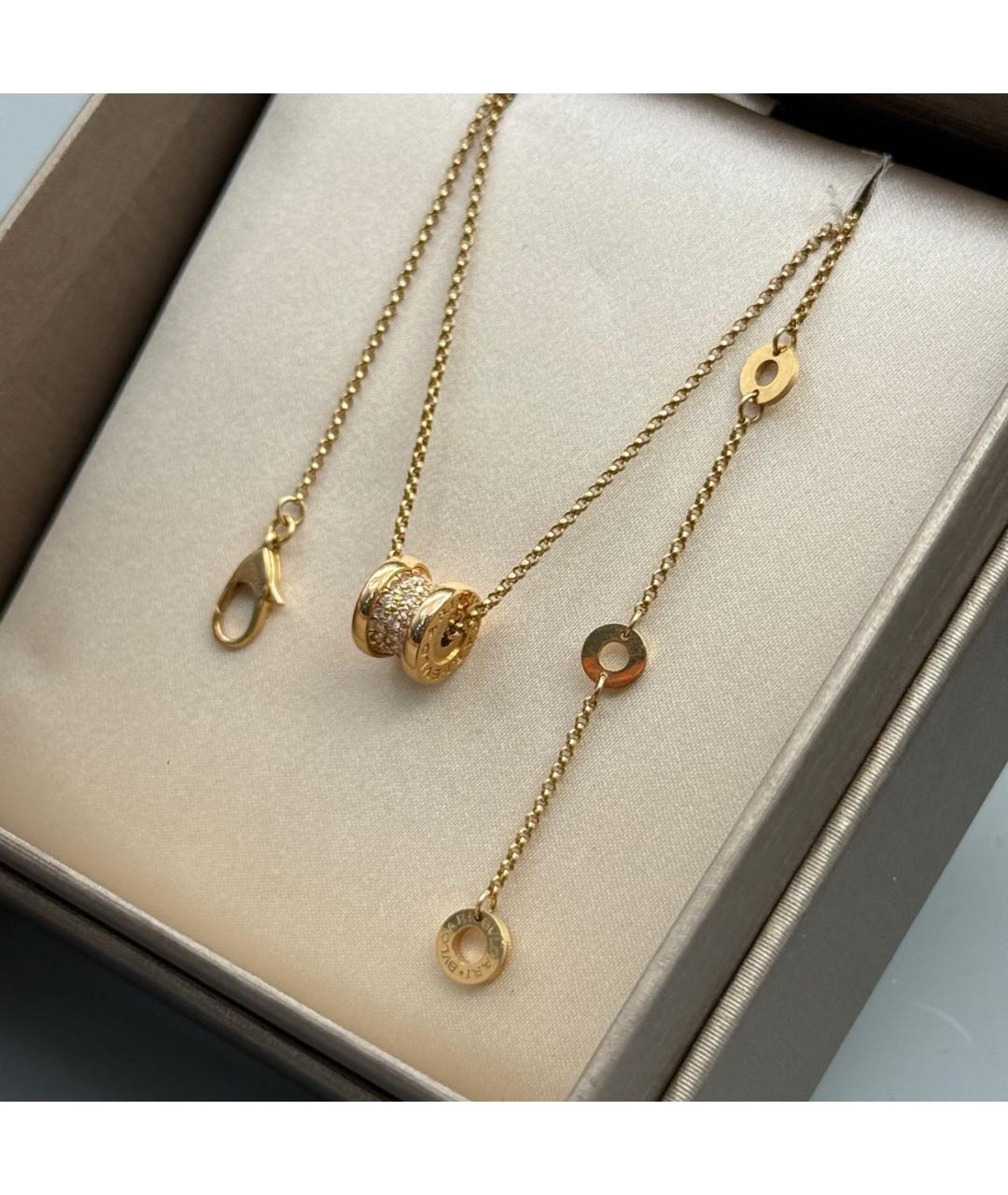BVLGARI Золотое колье из розового золота, фото 3