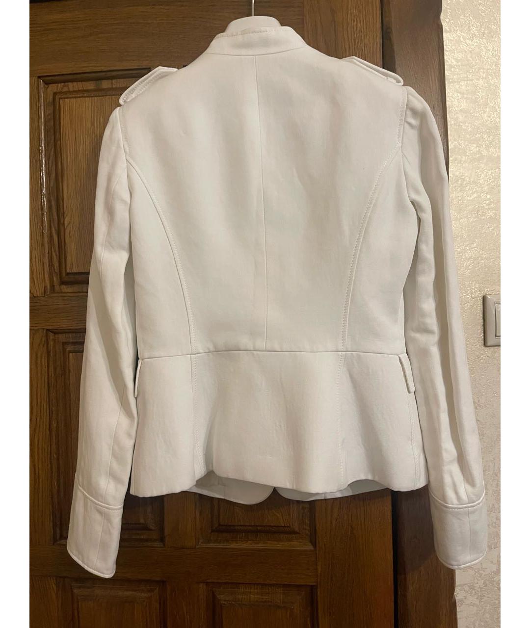 JOSEPH Белый хлопковый жакет/пиджак, фото 2