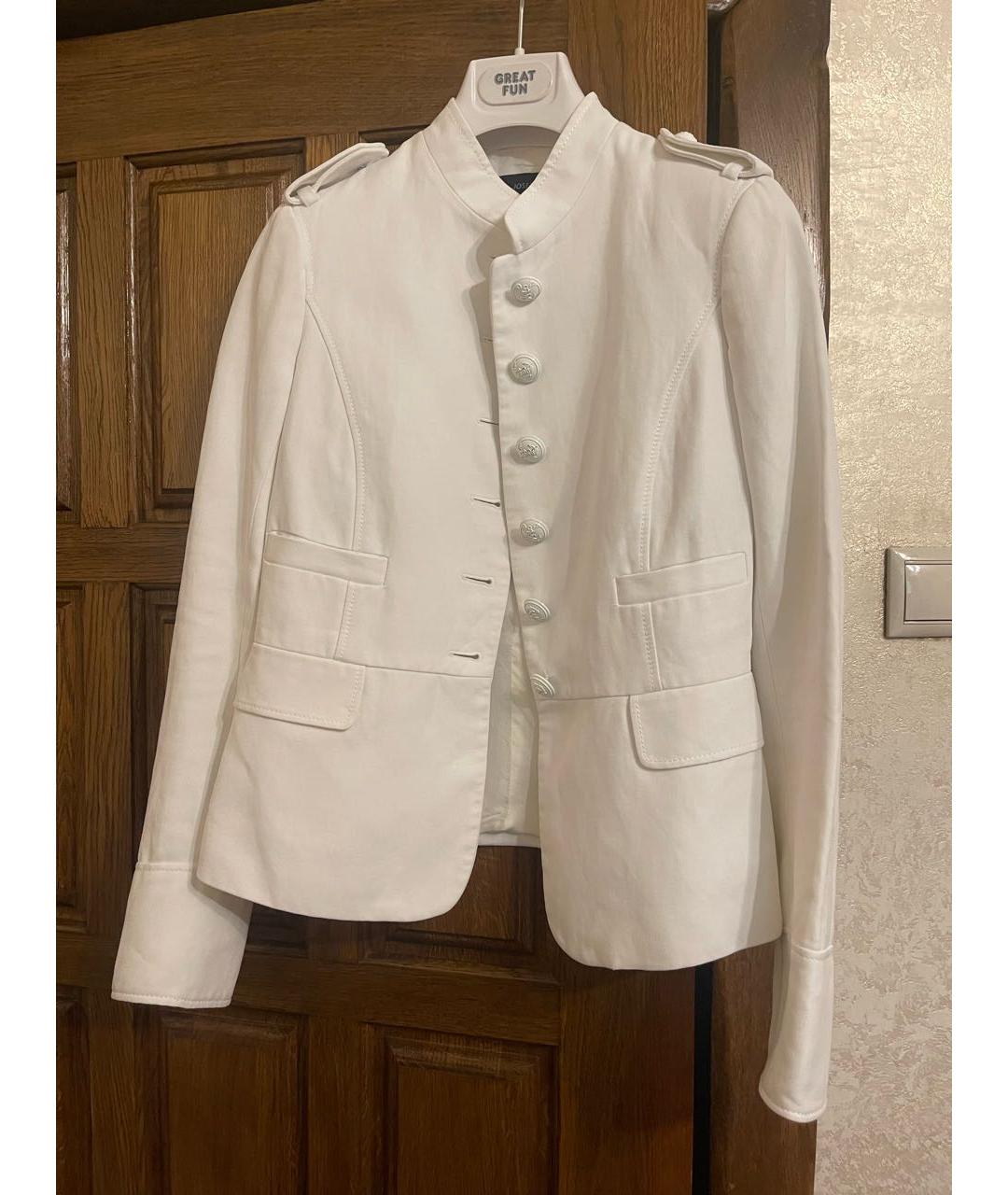 JOSEPH Белый хлопковый жакет/пиджак, фото 4
