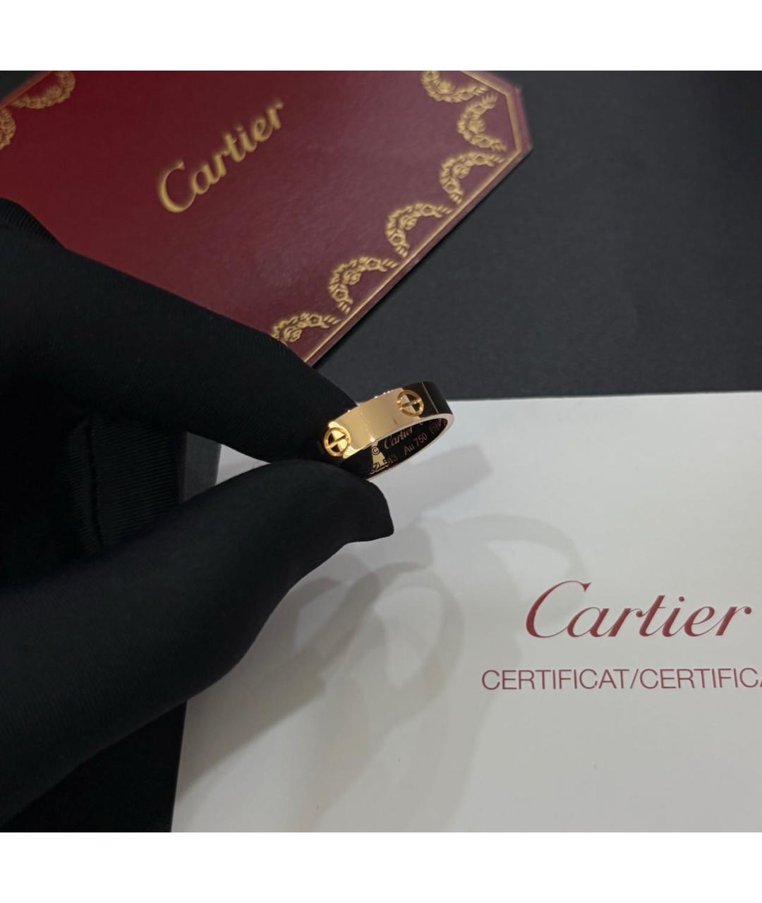 CARTIER Золотое кольцо из розового золота, фото 2