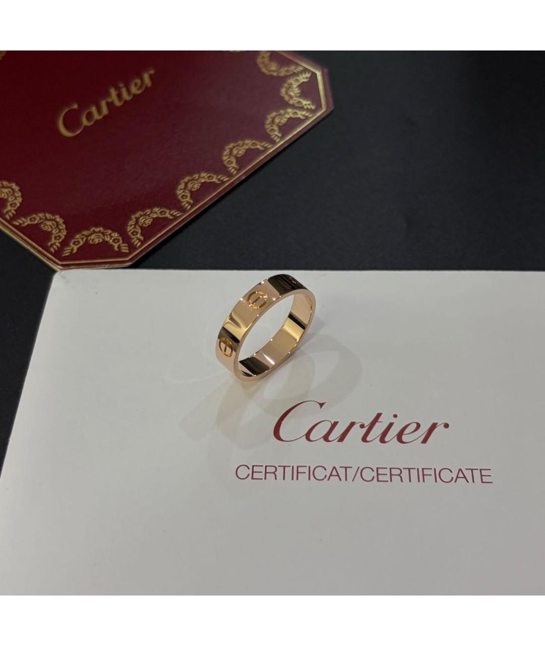 CARTIER Золотое кольцо из розового золота, фото 3