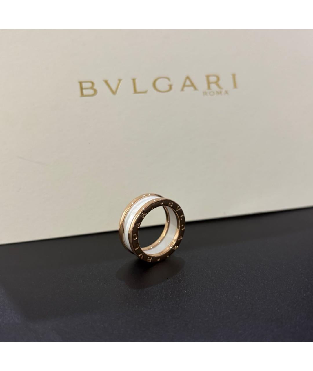 BVLGARI Золотое кольцо из розового золота, фото 5