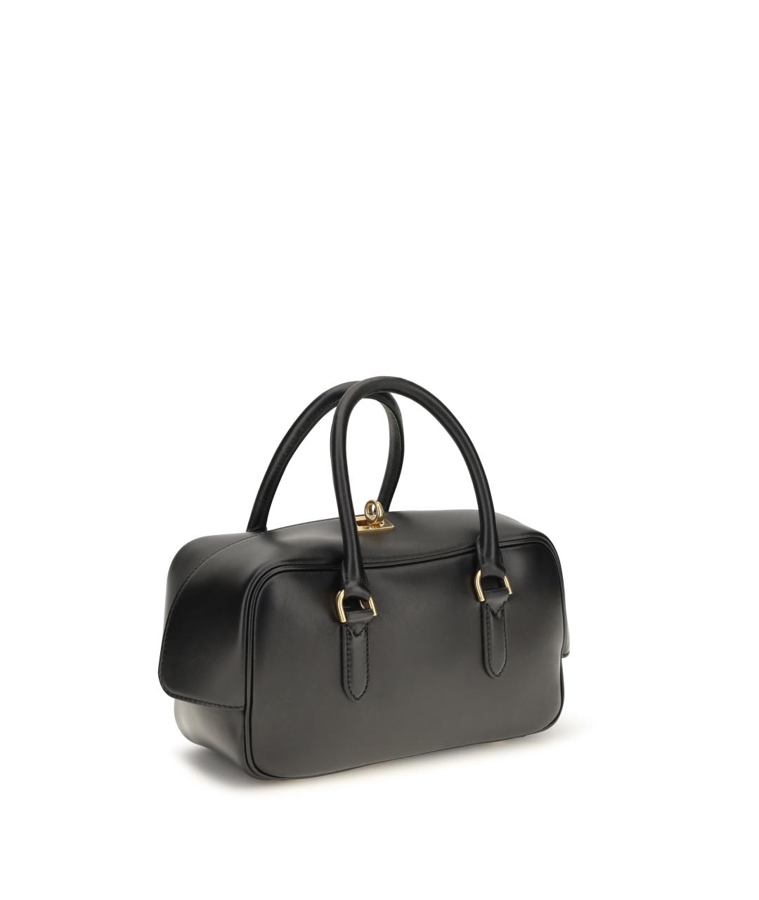 BALENCIAGA Черная кожаная сумка тоут, фото 3