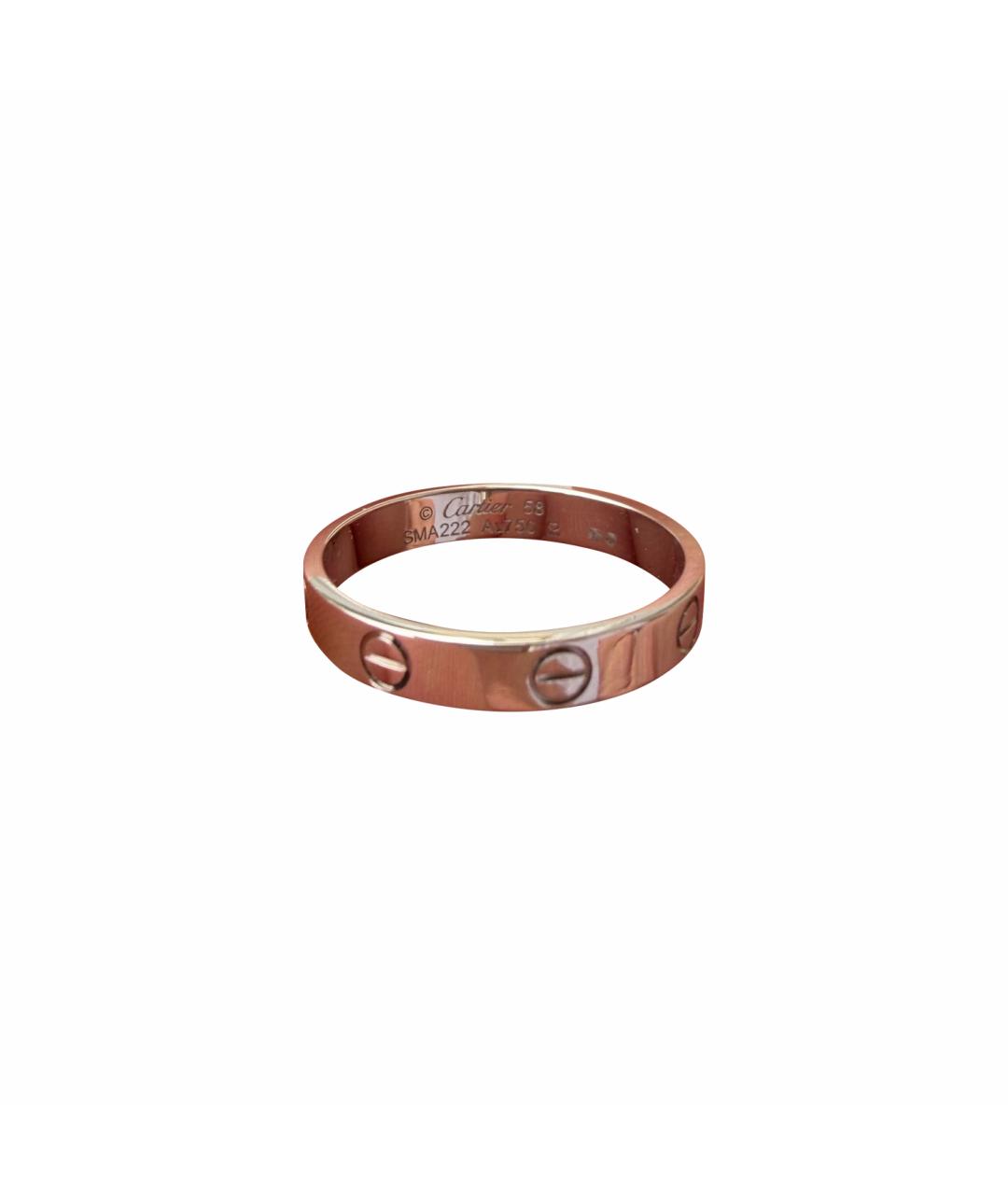 CARTIER Серебряное кольцо из белого золота, фото 1