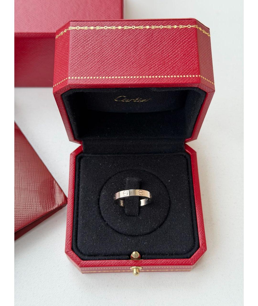 CARTIER Серебряное кольцо из белого золота, фото 5