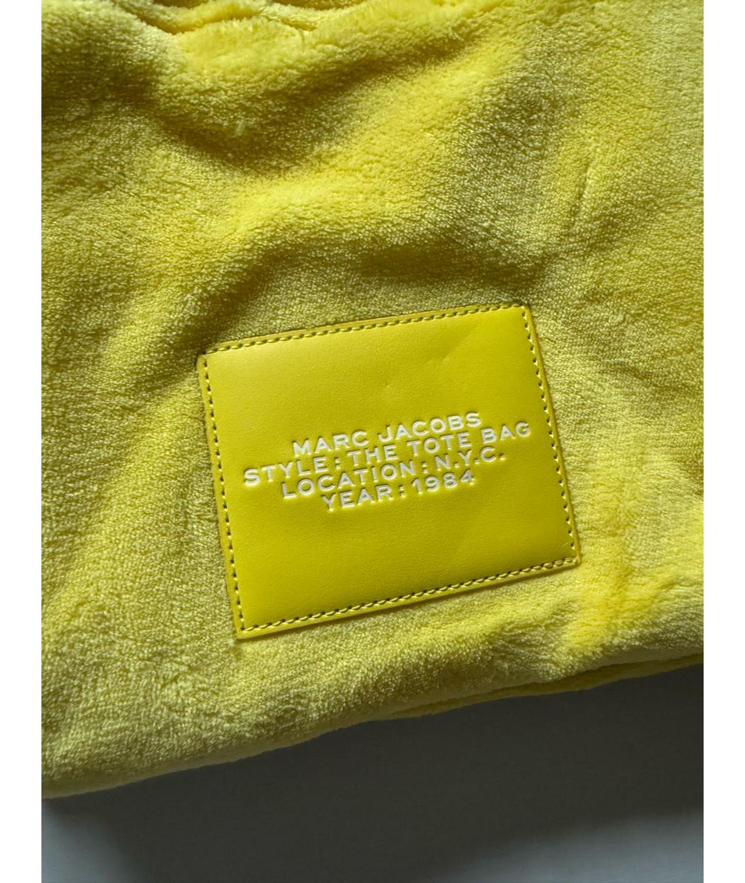 MARC JACOBS Желтая сумка тоут, фото 4