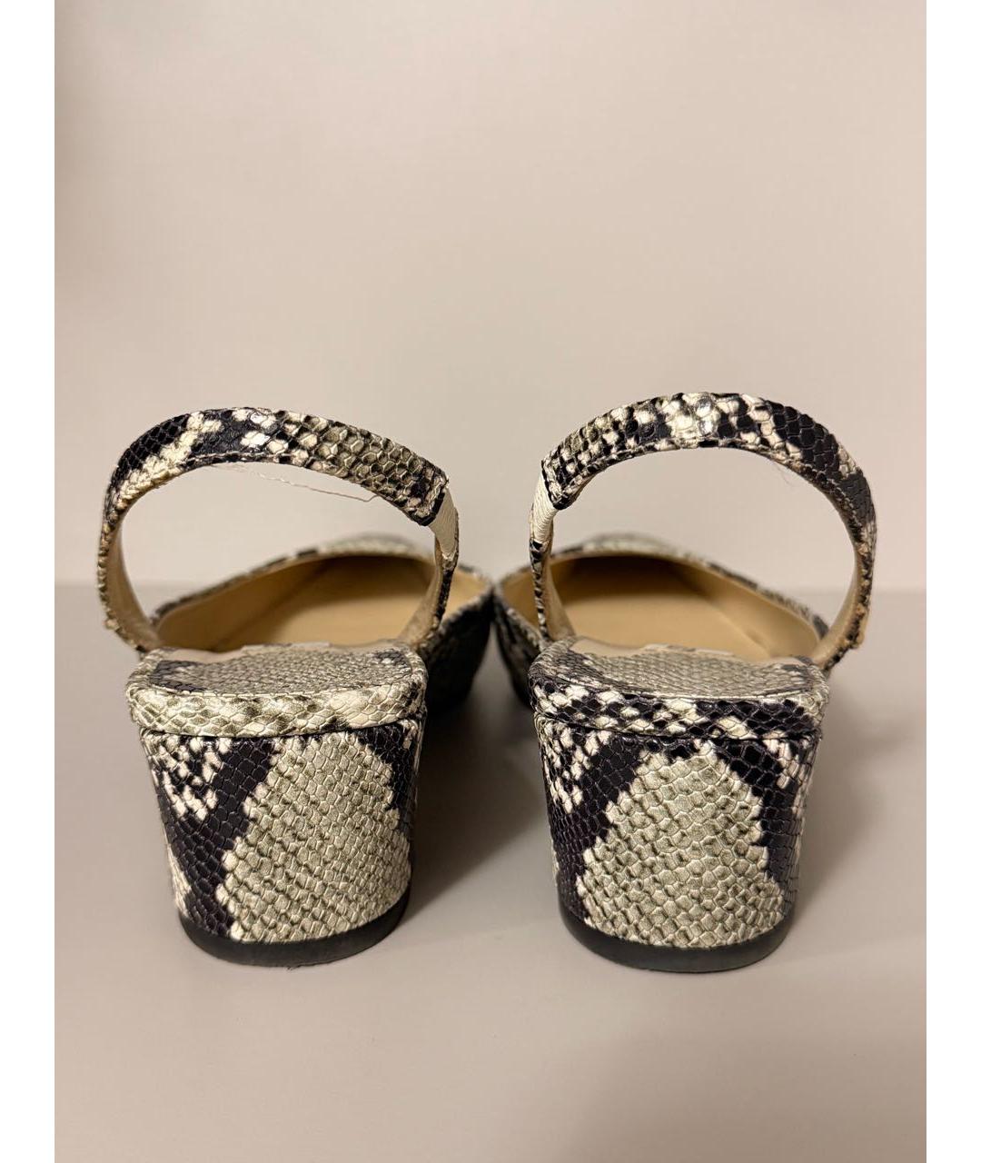 JIMMY CHOO Туфли из кожи питона, фото 4