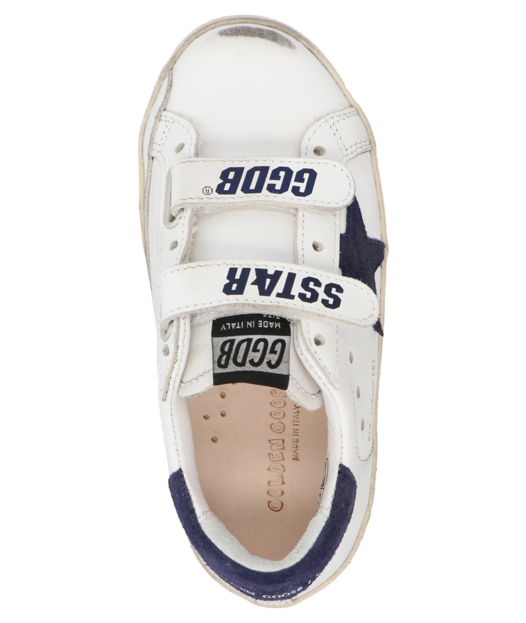 GOLDEN GOOSE Белые кожаные кеды, фото 3