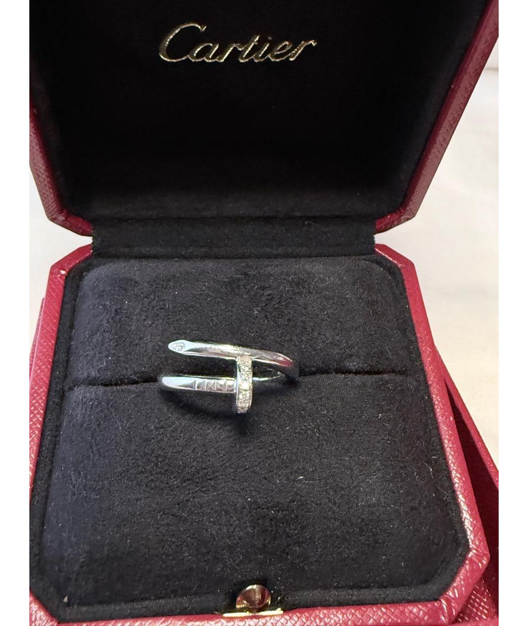 CARTIER Серебряное кольцо из белого золота, фото 3