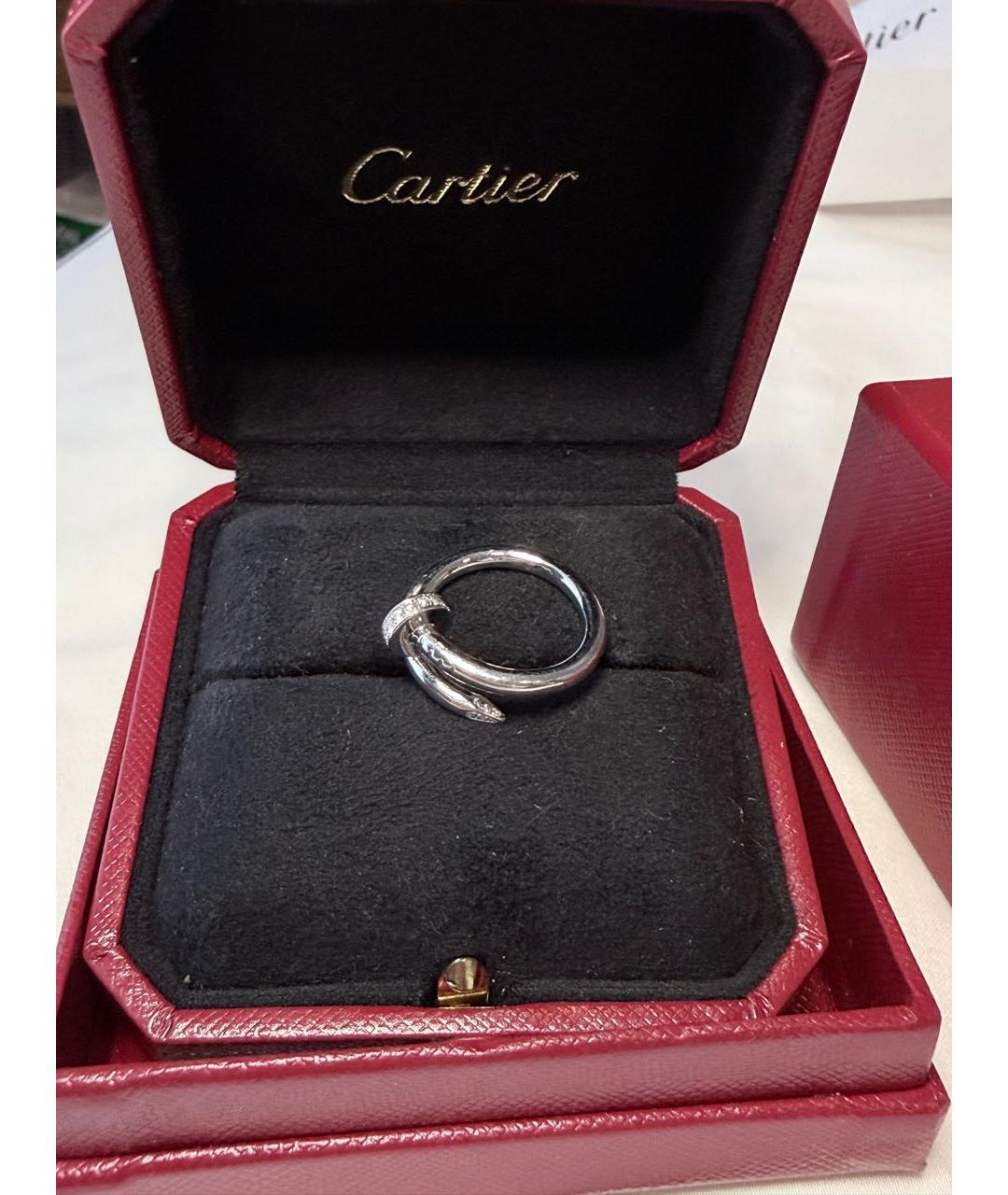 CARTIER Серебряное кольцо из белого золота, фото 2