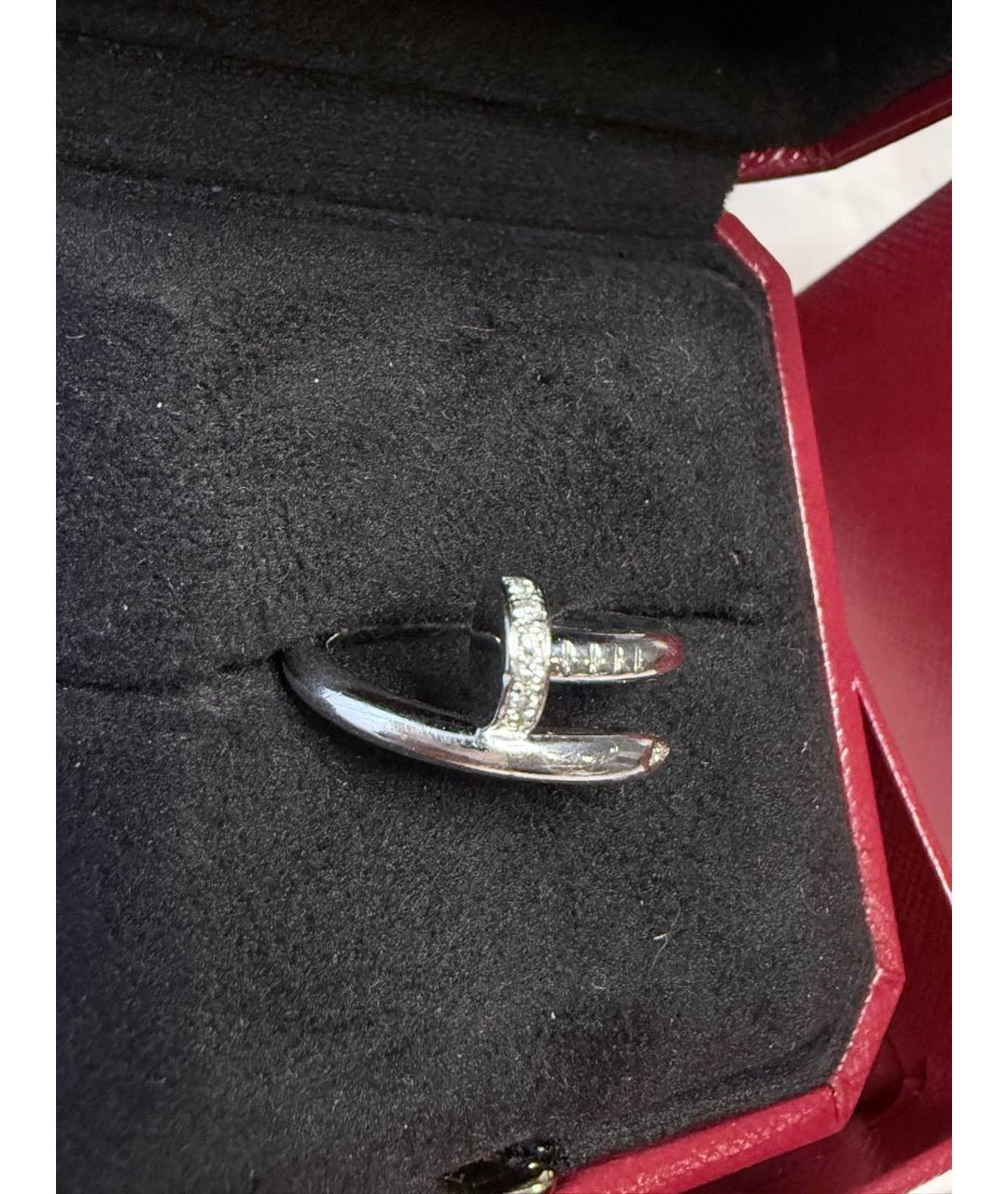 CARTIER Серебряное кольцо из белого золота, фото 6