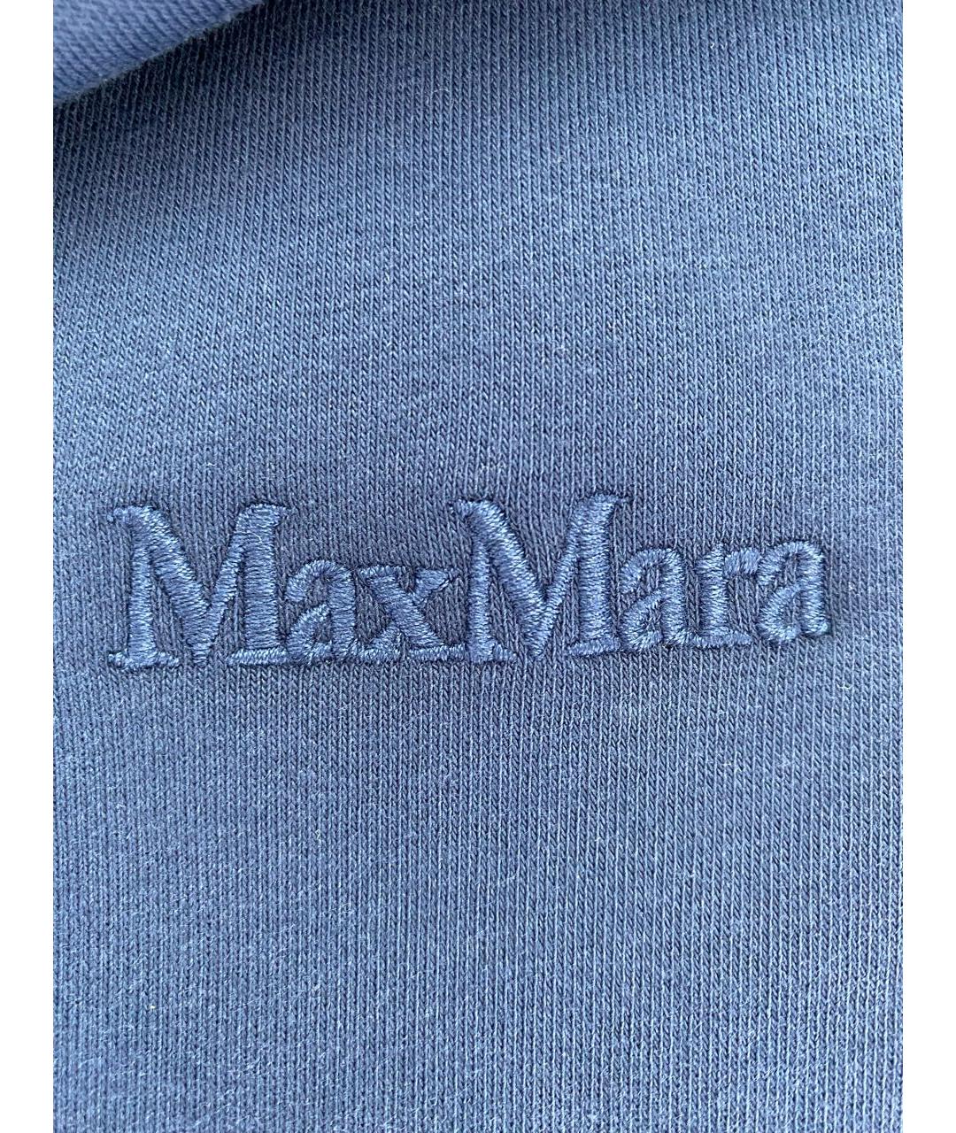 'S MAX MARA Темно-синий хлопко-эластановый спортивные костюмы, фото 8