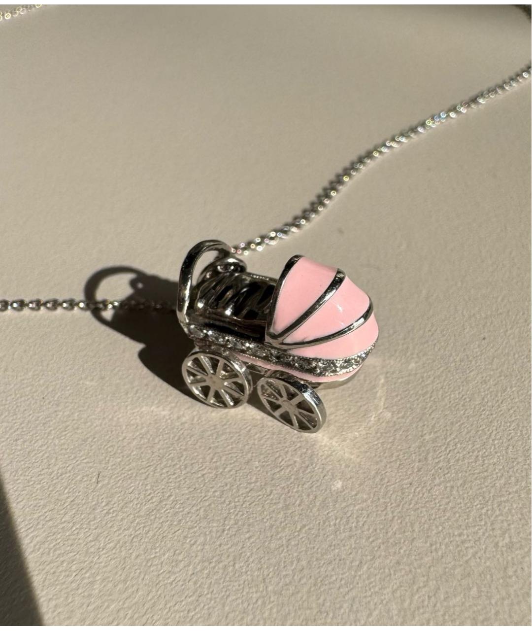 TIFFANY&CO Белое колье из белого золота, фото 8
