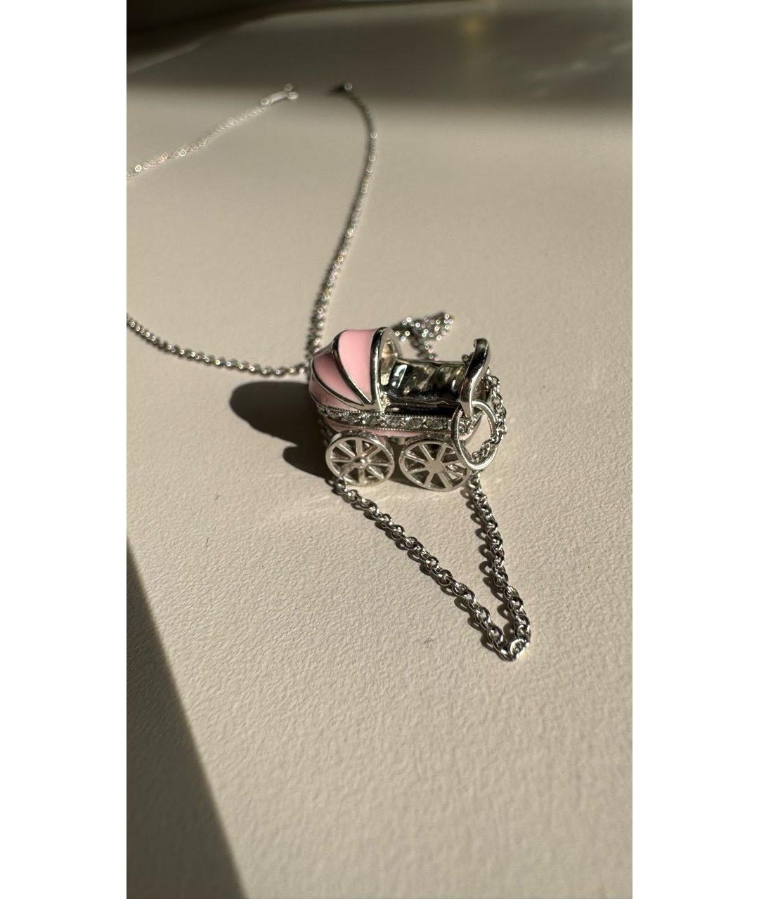 TIFFANY&CO Белое колье из белого золота, фото 2