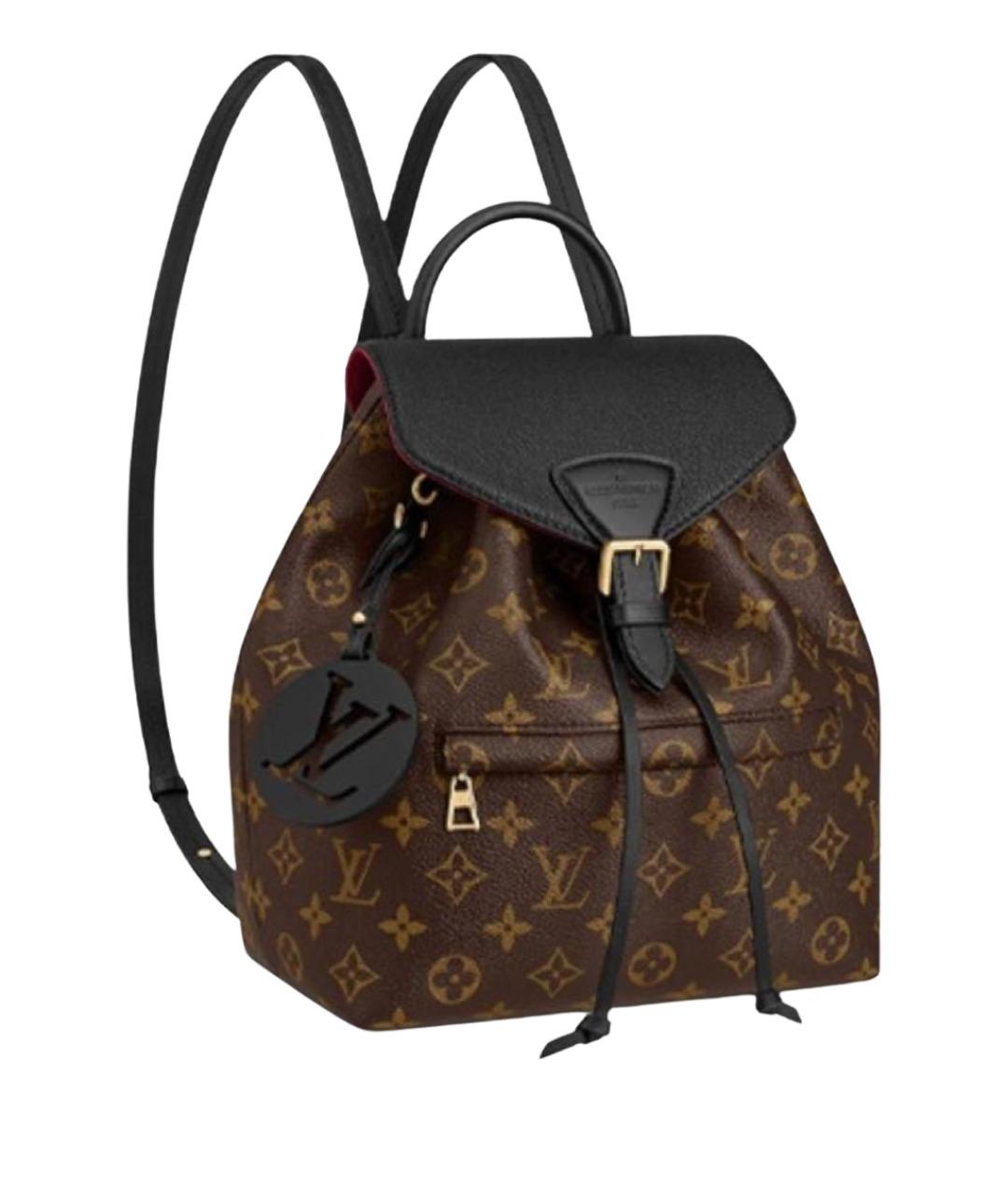 LOUIS VUITTON Коричневый рюкзак из канвы, фото 1