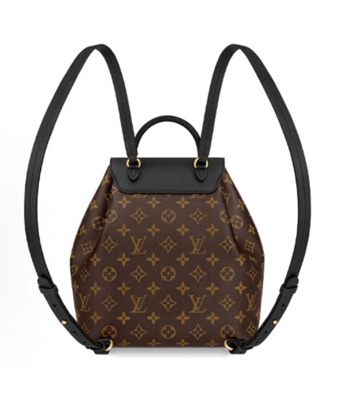 LOUIS VUITTON Коричневый рюкзак из канвы, фото 2