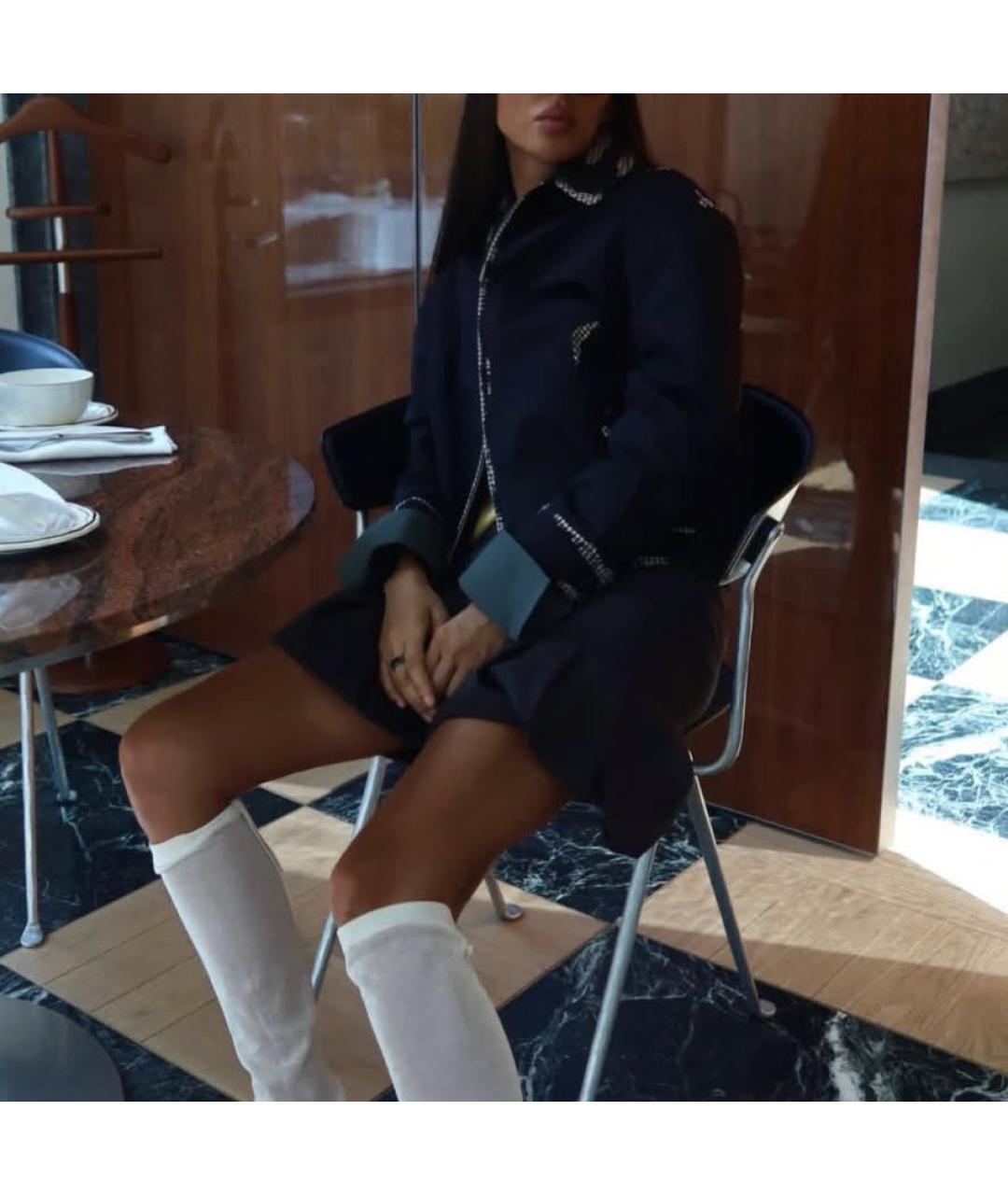 PRADA Черная хлопковая куртка, фото 3