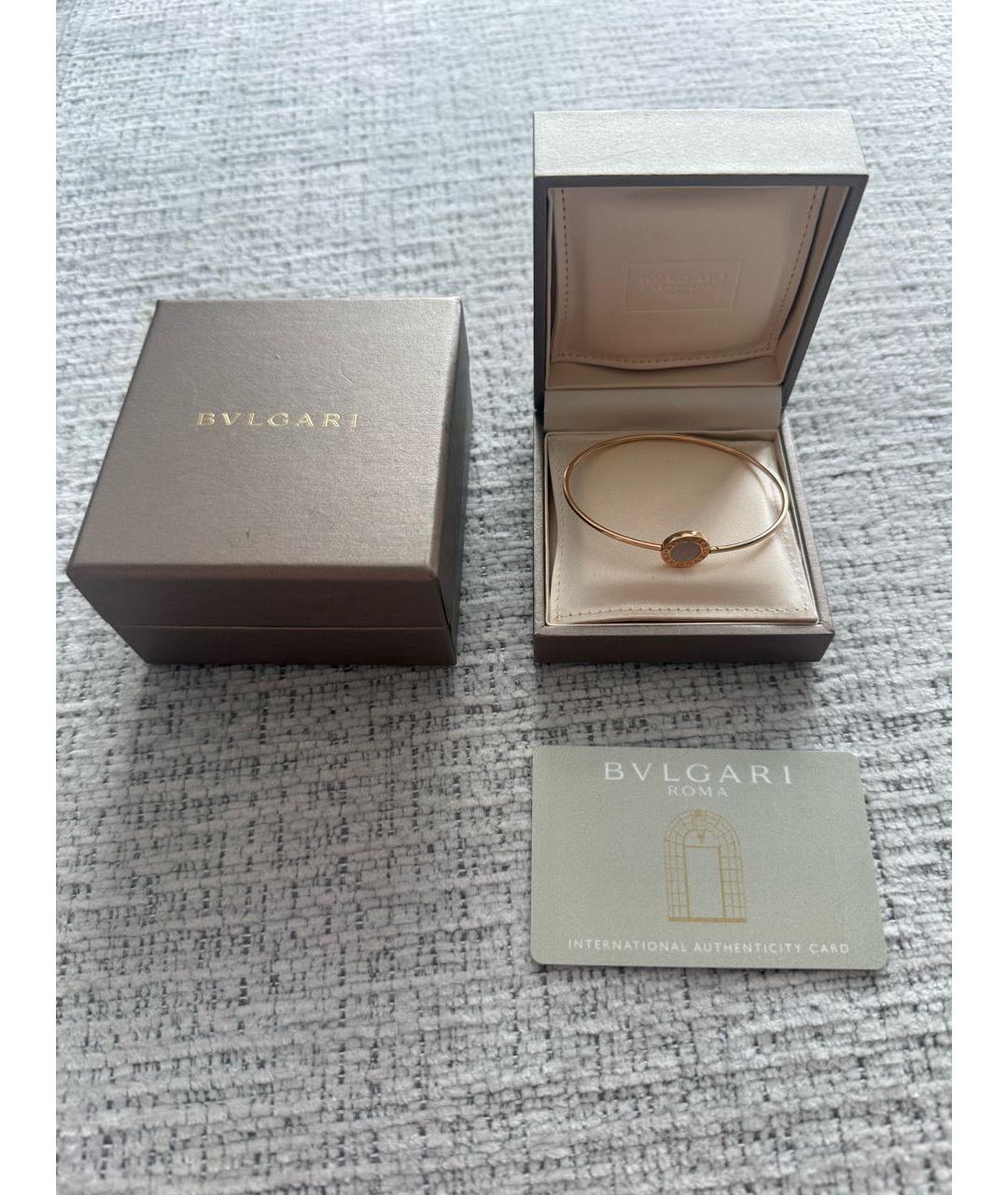 BVLGARI Золотой браслет из розового золота, фото 2