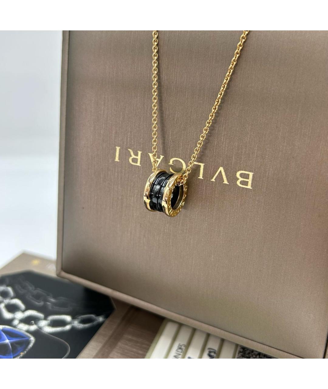 BVLGARI Золотое колье из розового золота, фото 3