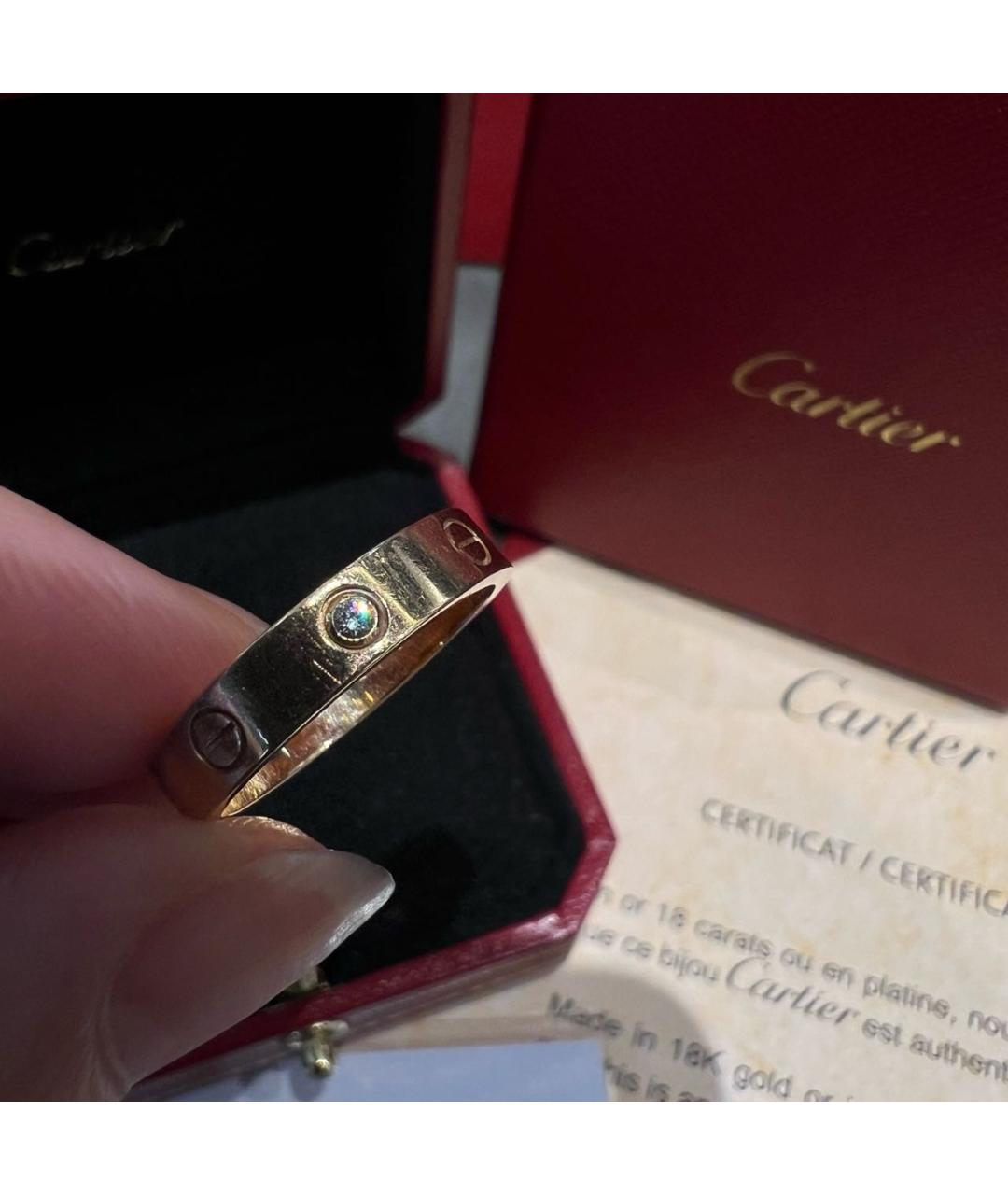 CARTIER Золотое кольцо из розового золота, фото 4
