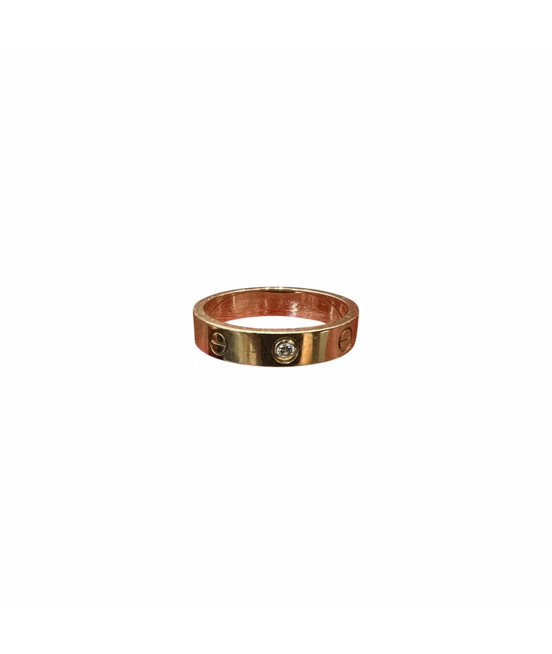 CARTIER Золотое кольцо из розового золота, фото 1