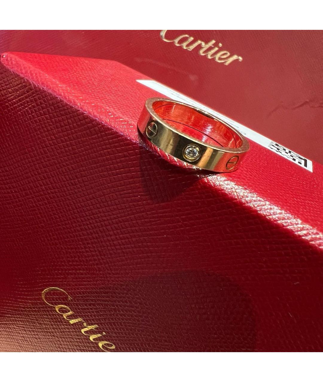 CARTIER Золотое кольцо из розового золота, фото 5