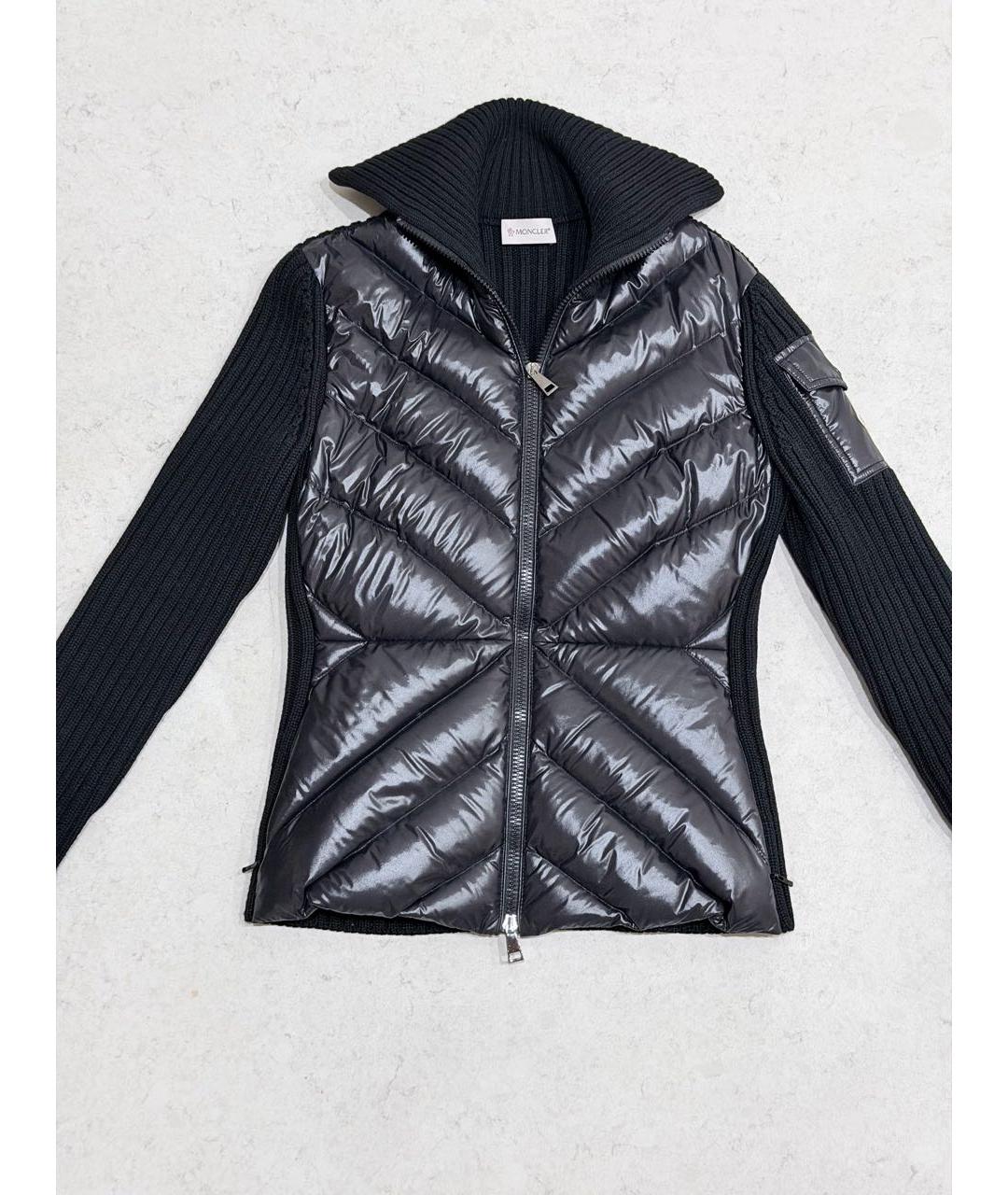 MONCLER Черная куртка, фото 5