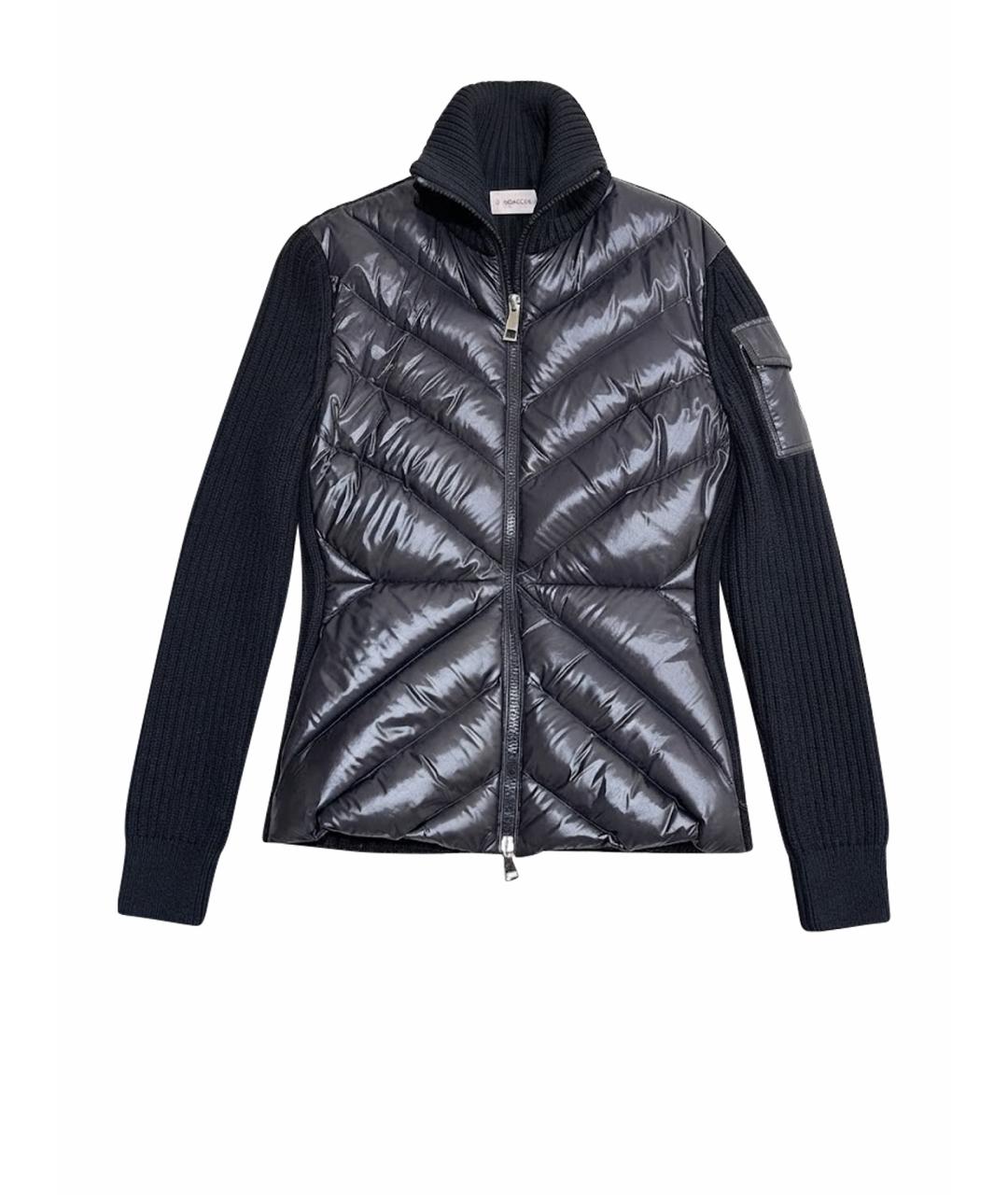 MONCLER Черная куртка, фото 1