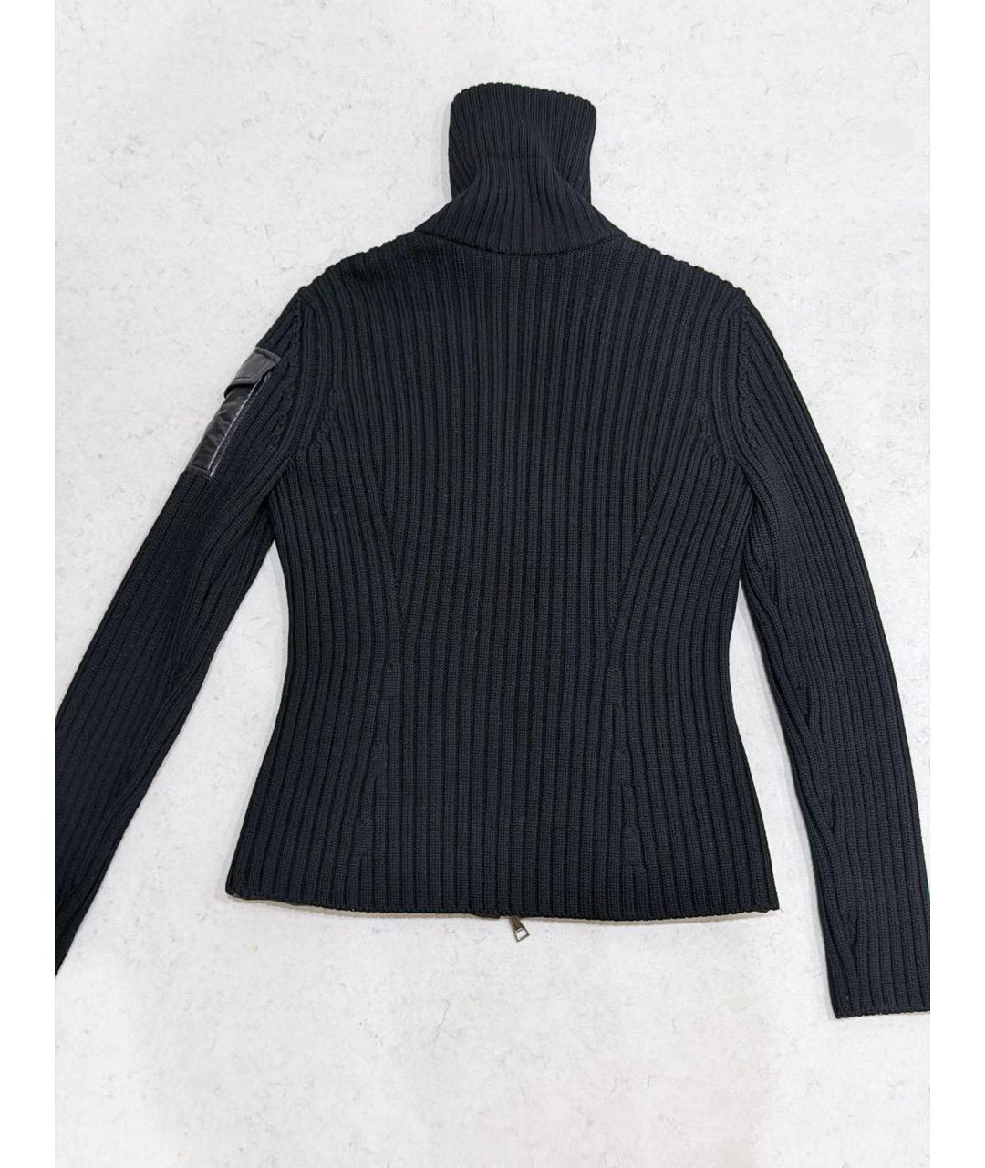 MONCLER Черная куртка, фото 2