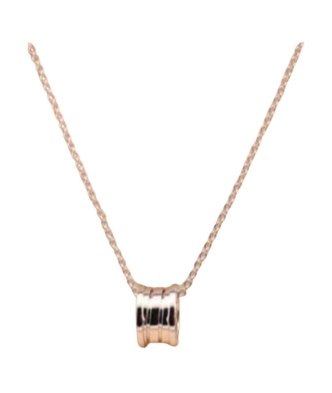BVLGARI Серебряное колье из белого золота, фото 1
