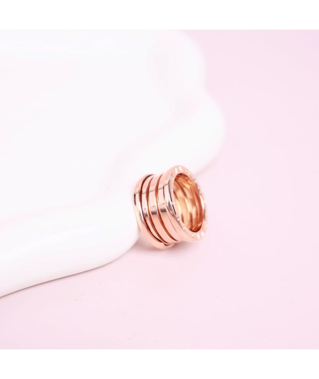 BVLGARI Золотое кольцо из розового золота, фото 5