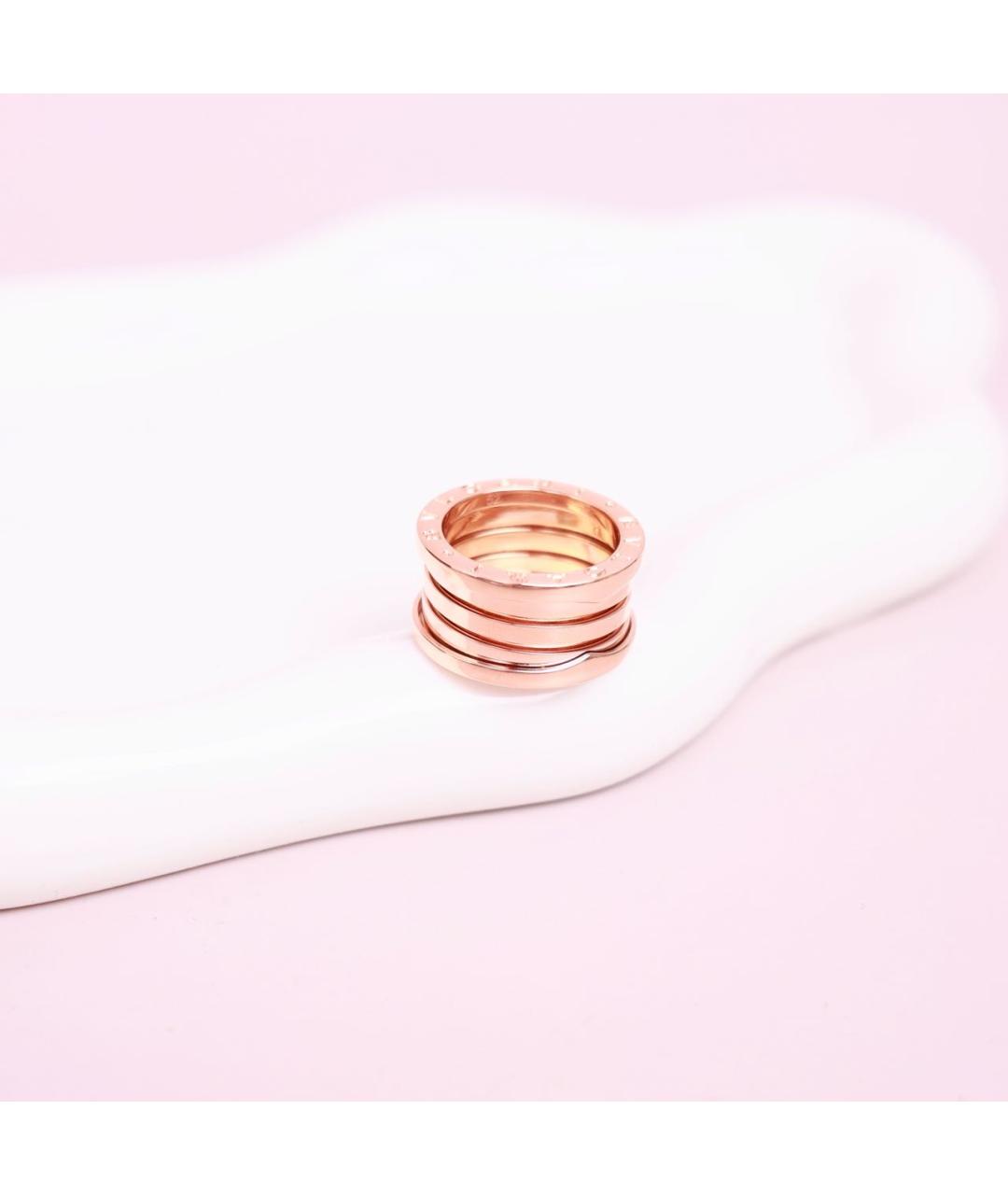 BVLGARI Золотое кольцо из розового золота, фото 6