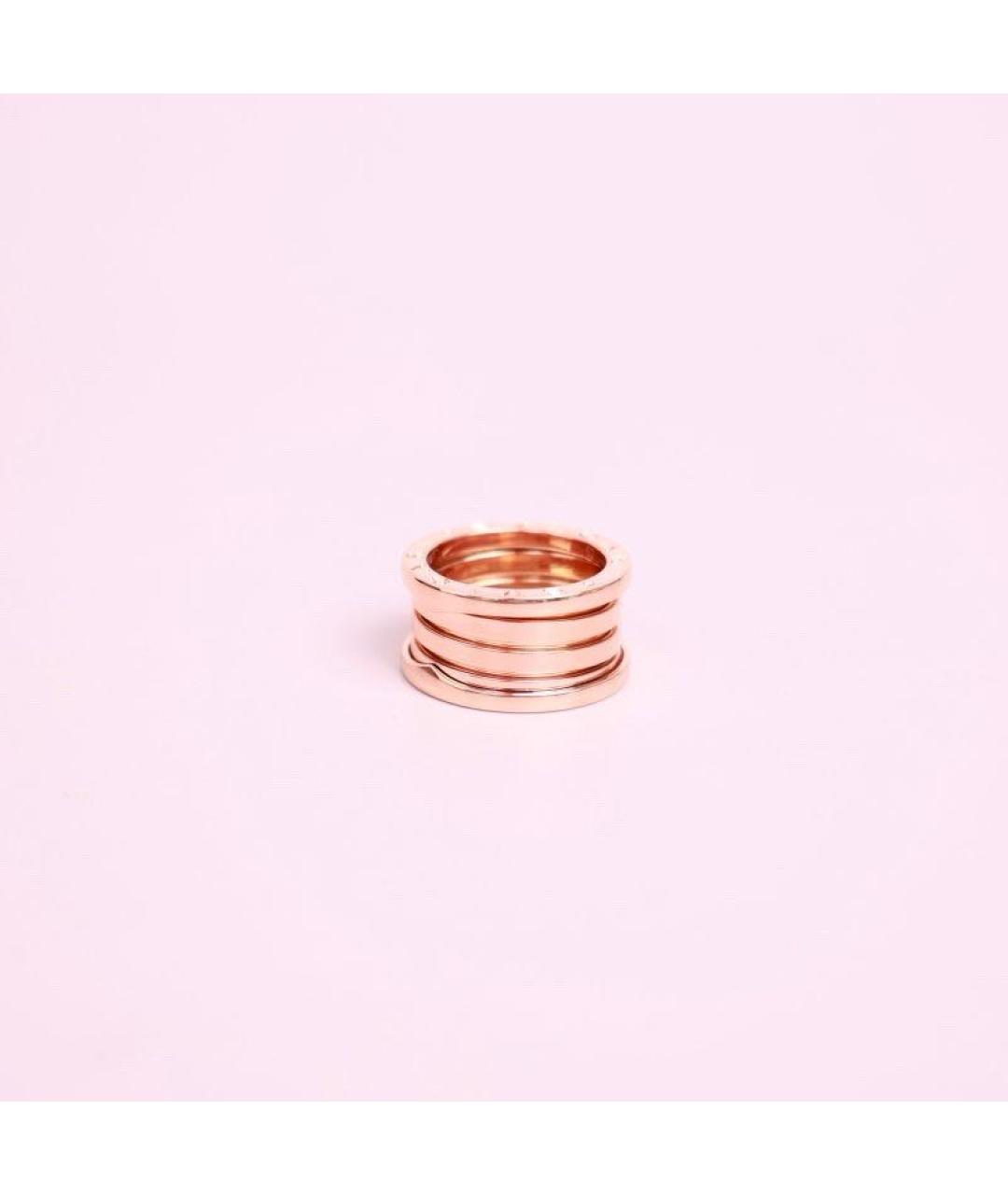 BVLGARI Золотое кольцо из розового золота, фото 8