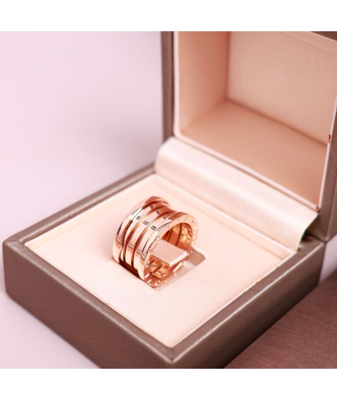 BVLGARI Золотое кольцо из розового золота, фото 7