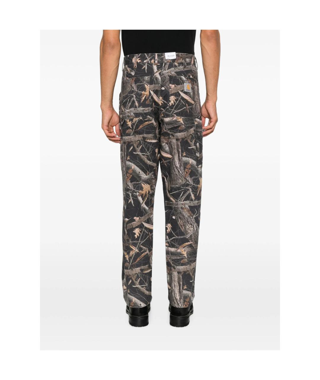 CARHARTT Черные хлопковые повседневные брюки, фото 3